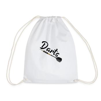 jeu de fléchettes - Sac de sport léger - blanc - Devant