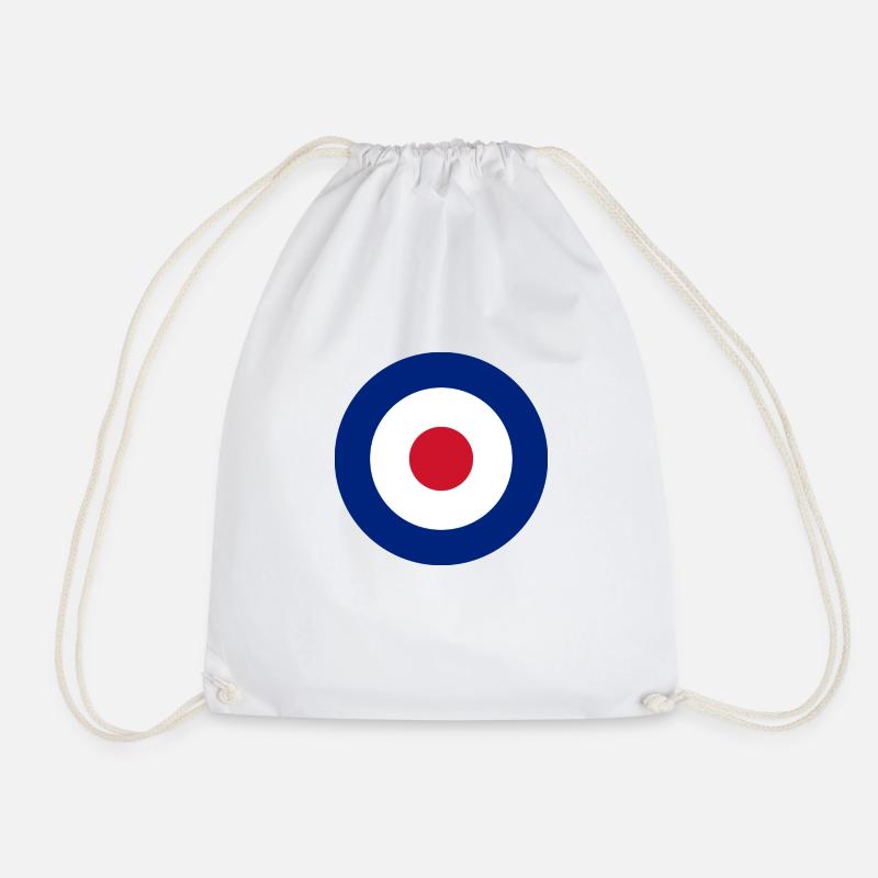 Iconic Mod Tshirt - Drawstring Bag - white