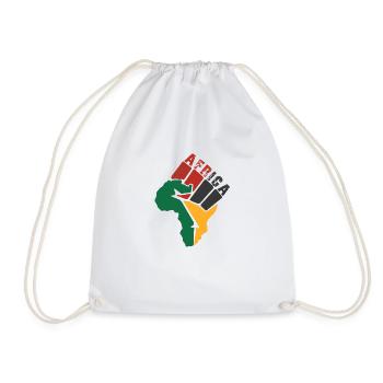Afrique - Sac de sport léger - blanc - Devant