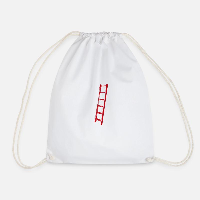 head red fire chief - Drawstring Bag - white