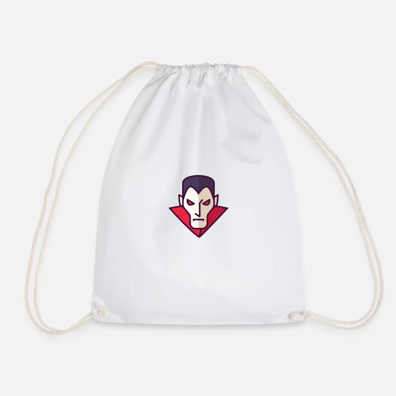 Vampir - Turnbeutel - Weiß