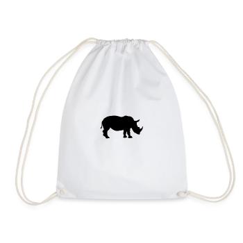 Nashorn - Turnbeutel - Weiß - Vorne