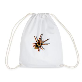 Mygale halloween - Sac de sport léger - blanc - Devant