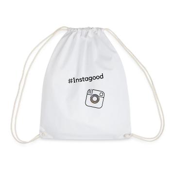 #Instagood - Sac de sport léger - blanc - Devant