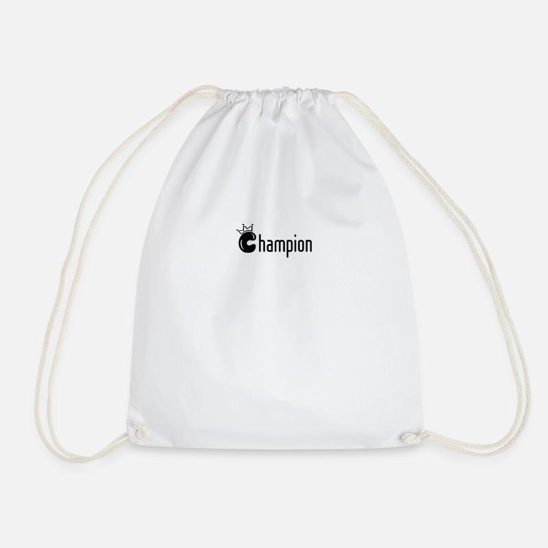 Champion Men s Classic Jersey - Drawstring Bag - white