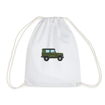 Véhicule tout terrain - Sac de sport léger - blanc - Devant