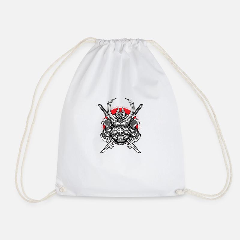 samurai shogun - Sac de sport léger - blanc