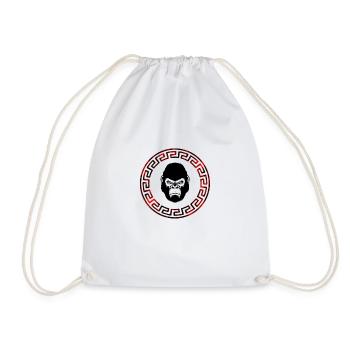 J’aime les gorilles, gorilles, amants gorilles, gorilles - Sac de sport léger - blanc - Devant