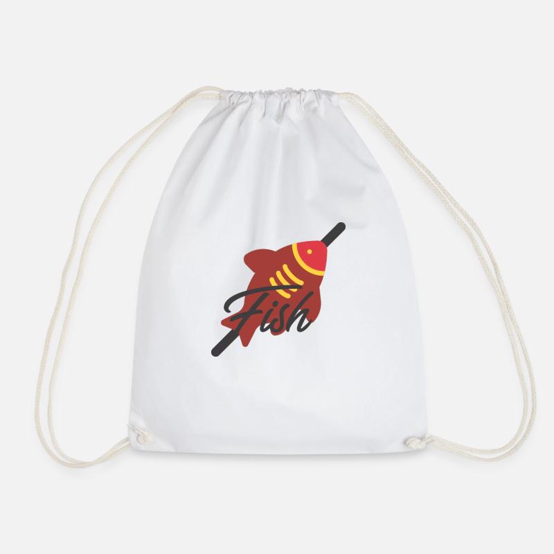 Fish - Sac de sport léger - blanc