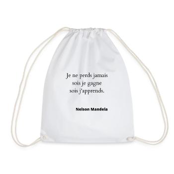 Je ne perds jamais - Sac de sport léger - blanc - Devant