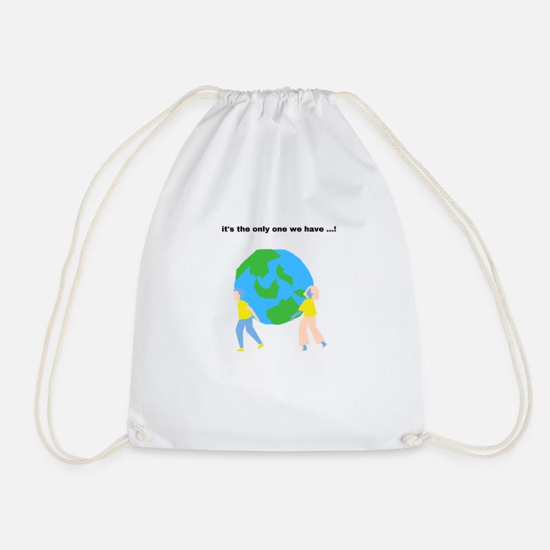 It's the only one we have - Drawstring Bag - white