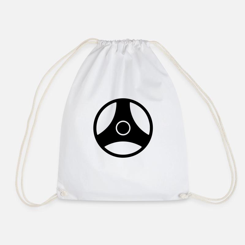 kyokushinkan - Drawstring Bag - white