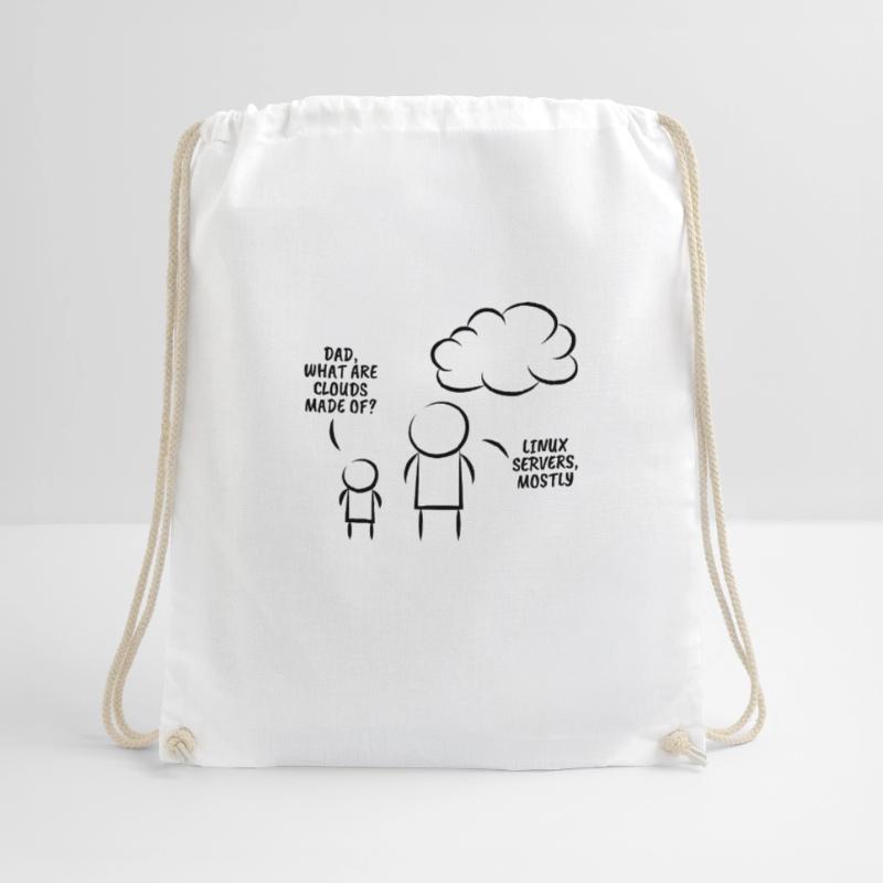 Linux servers Programming Informatic Gift Drawstring Bag