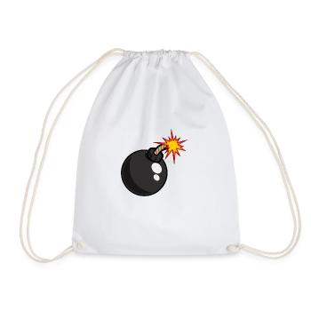 Bombe - Sac de sport léger - blanc - Devant