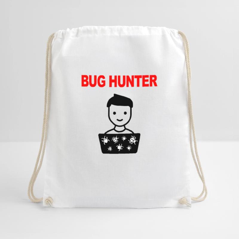 Bug Hunter, Software Testing, Programmer, IT, Bugs Drawstring Bag