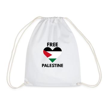 Libérer la Palestine - Sac de sport léger - blanc - Devant
