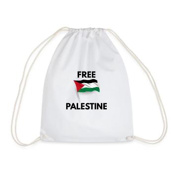 Libérer la Palestine - Sac de sport léger - blanc - Devant