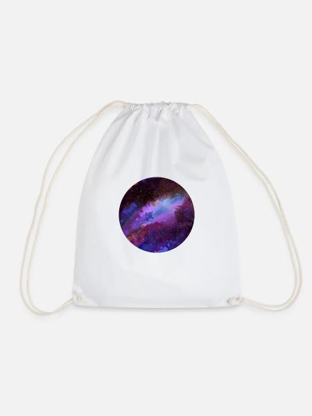 Galaxy Design - Turnbeutel - Weiß
