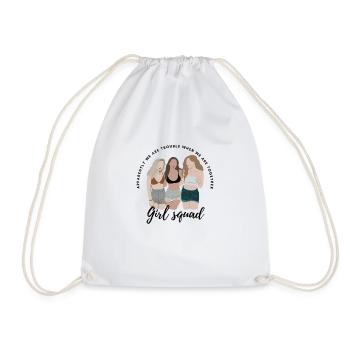 Girl squad - Drawstring Bag - white - Front