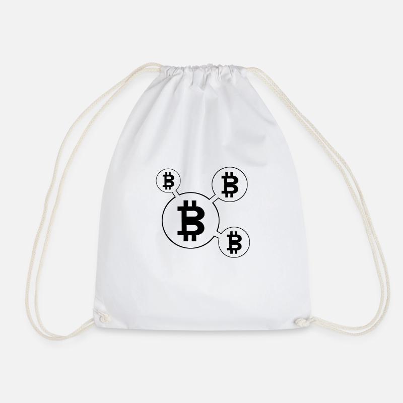 Bitcoin - Turnbeutel - Weiß