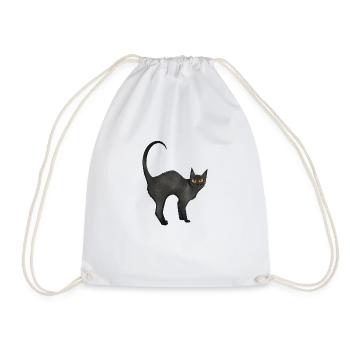 Chat Noir - Sac de sport léger - blanc - Devant