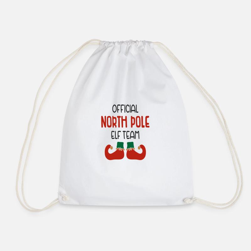 North Pole Team - Turnbeutel - Weiß