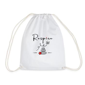 ... Take a break original gift idea - Drawstring Bag - white - Front