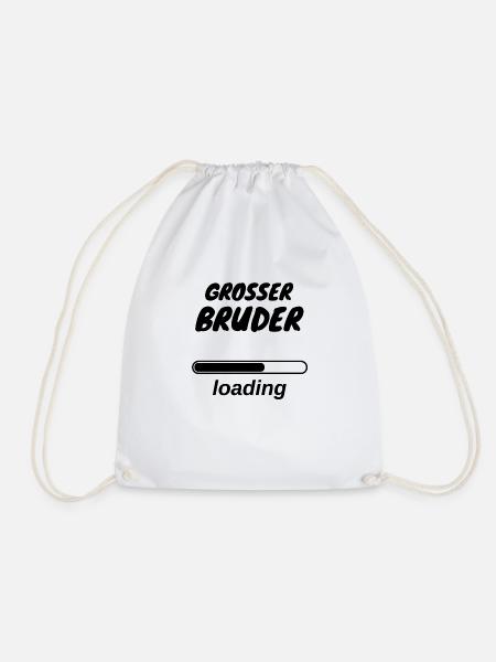 Große Bruder loading - Turnbeutel - Weiß