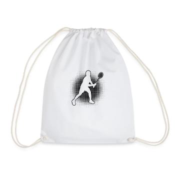 Squash Badminton Badminton Badminton Joueuse de Badminton - Sac de sport léger - blanc - Devant