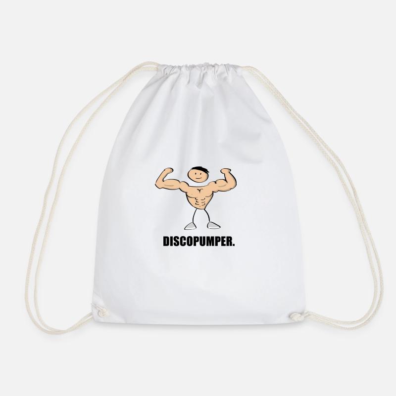 Simplex Discopumper - Turnbeutel - Weiß