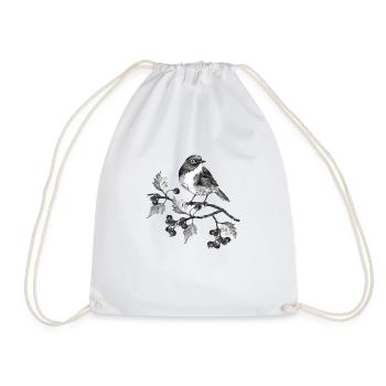 Oiseau - Sac de sport léger - blanc - Devant