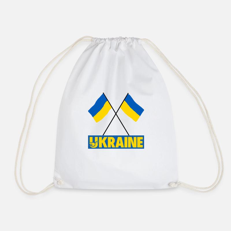 Ukraine - Turnbeutel - Weiß