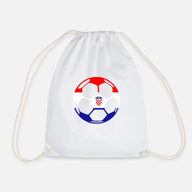 ballCROATIA - Turnbeutel - Weiß