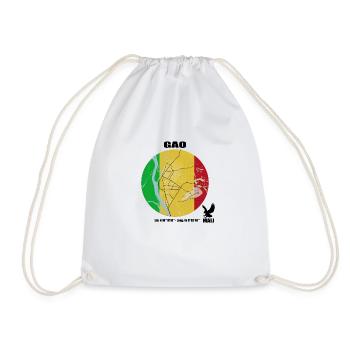 GA0, Mali - Turnbeutel - Weiß - Vorne