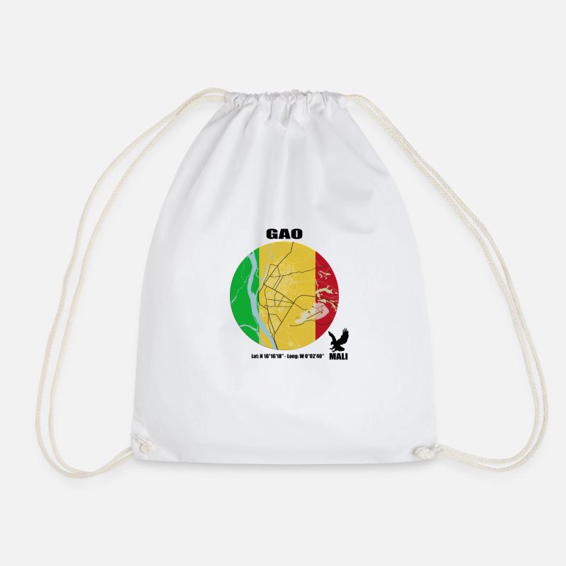 GA0, Mali - Turnbeutel - Weiß