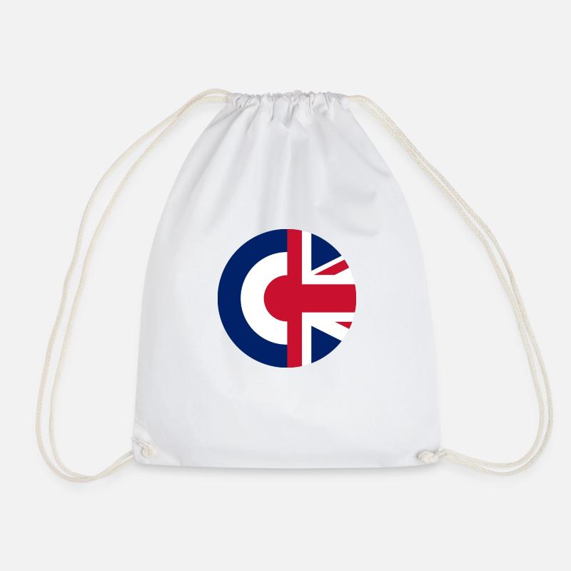 Britische Mods - Turnbeutel - Weiß