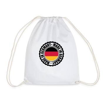 Fabriqué en Allemagne - Sac de sport léger - blanc - Devant