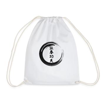 zen ving tsun kung fu - Turnbeutel - Weiß - Vorne