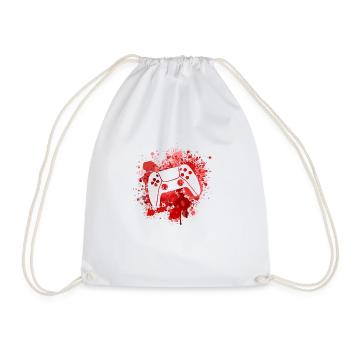Controller - Drawstring Bag - white - Front