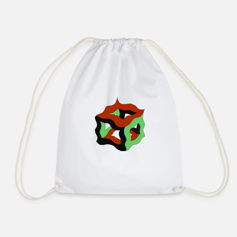 Dream Cube ou Platon. - Sac de sport léger - blanc