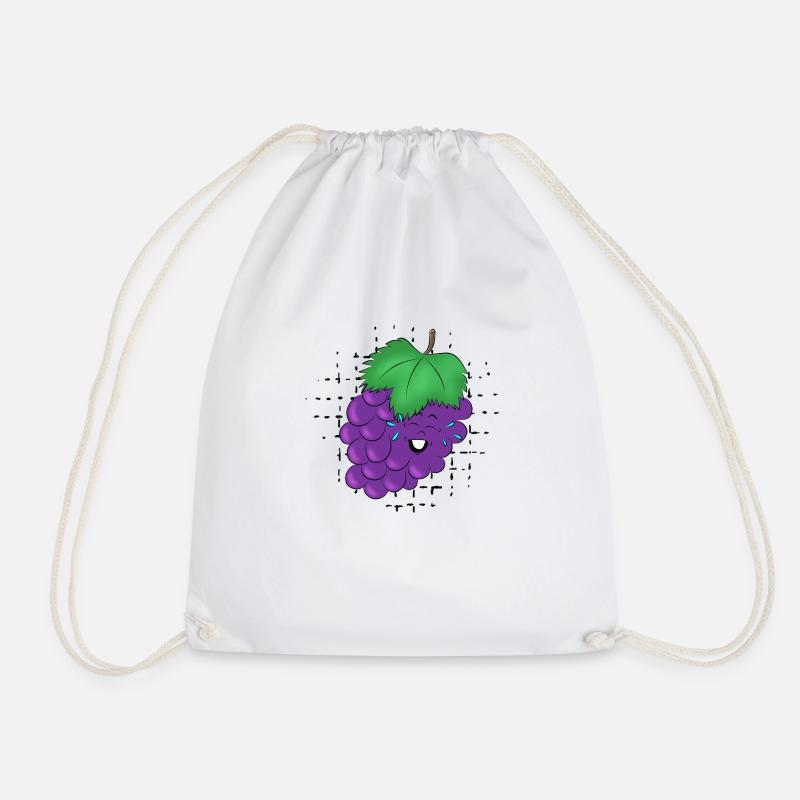 Spaß haben mit Grape - Turnbeutel - Weiß