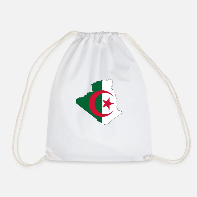 Algerien - Turnbeutel - Weiß