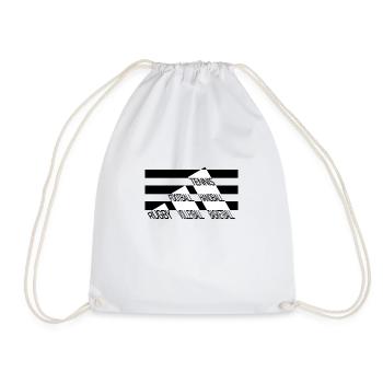 adadas - Drawstring Bag - white - Front