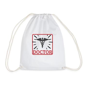 Docteur - Sac de sport léger - blanc - Devant