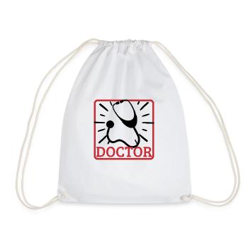 Docteur - Sac de sport léger - blanc - Devant