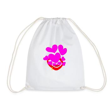 Bubbles of Love v.Carmine fort. - Sac de sport léger - blanc - Devant