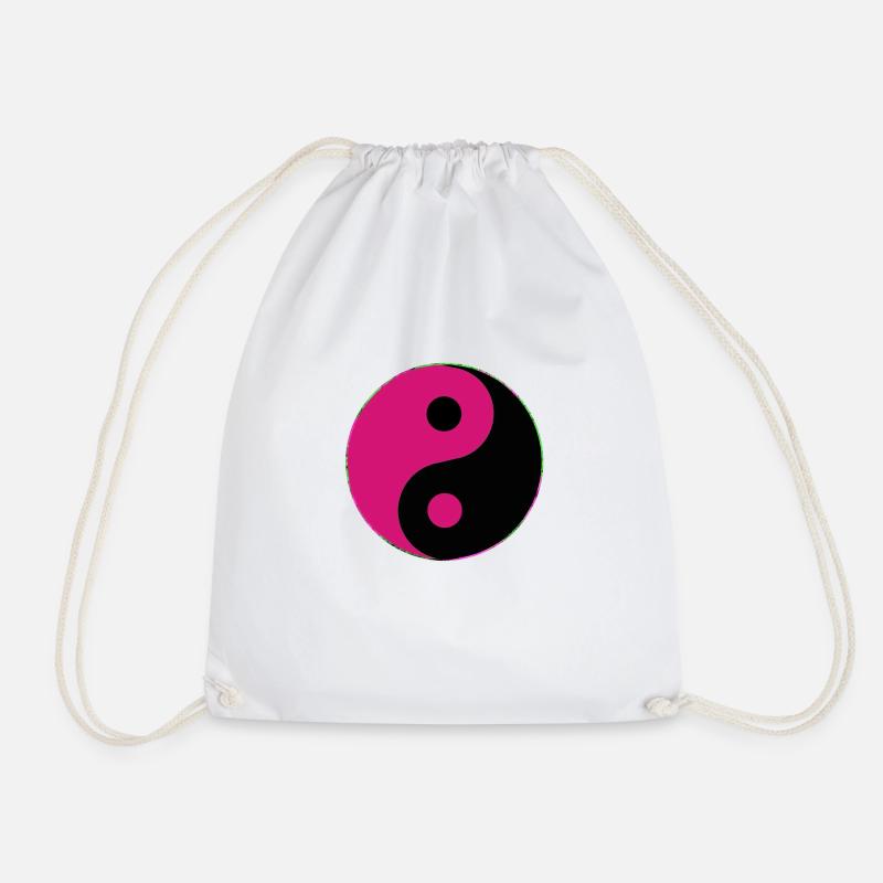 Yin Yang - Sac de sport léger - blanc