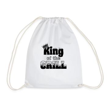 Roi du Grill - Sac de sport léger - blanc - Devant