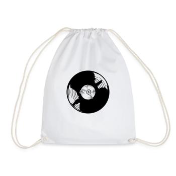 Disque vinyle Eye Horror - Sac de sport léger - blanc - Devant