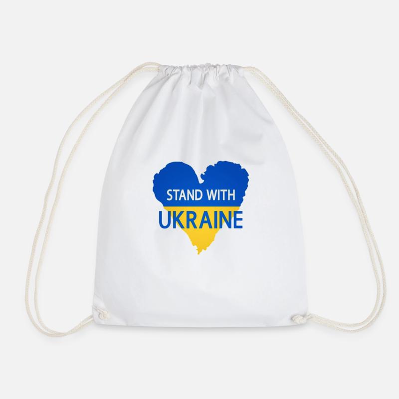 Ukraine - Turnbeutel - Weiß